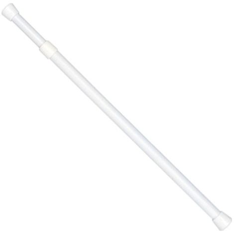 Automatisch erweiterbarer Vorhanghalter 8/30- 50 Weiß (2 Stück)