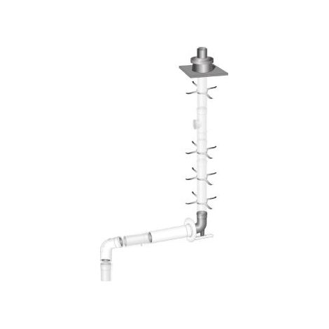 Kit de base ProGasPP ø80mm RLU Couvercle en plastique DW Concentrique FIXE