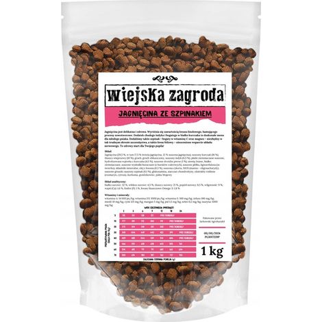 AGNELLO DI FATTORIA CON SPINACI 1 KG