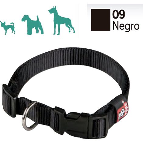 Collier en nylon réglable pour chiens 21-32 cm