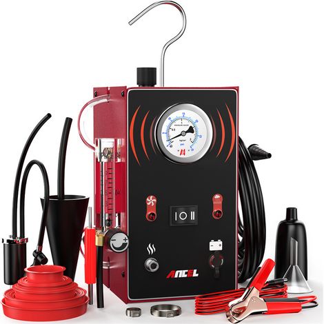 Générateur de fumée diagnostic fuite automobile ANCEL S300 12V détecteur de fuite EVAP admission échappement carter turbo réservoir essence appareil test étanchéité circuit tuyaux plage de travail -20 (1/5)