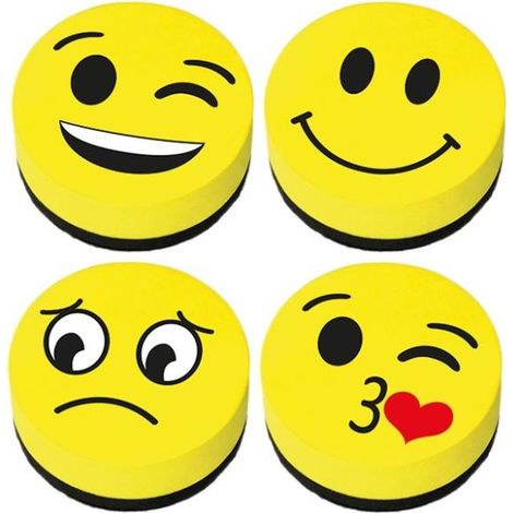 Mix di spugne magnetiche emoji