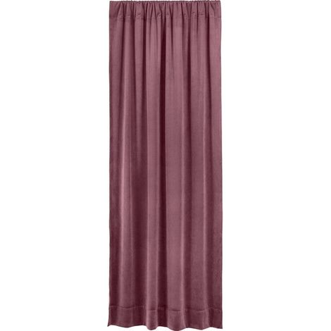 [NEUWERTIG] B-Ware Vorhang Tunnelzug Berry 2er Set lichtundurchlässig 135x250cm Verdunkelung (1/2)