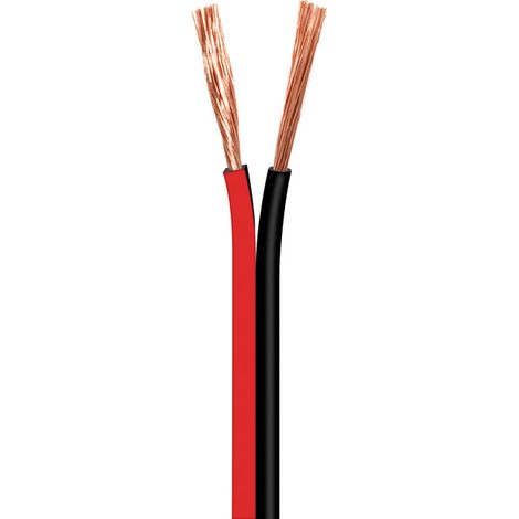 Parallelkabel 2x1,5mm ROT/ SCHWARZ (100m)