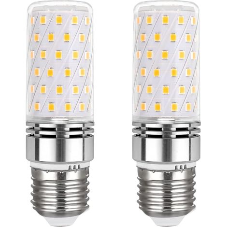 Ampoule Mais LED E27 12W Blanc Froid 6000K, 1450 Lumen, Équivalent Halogène E27 100W, Lumiere 360°, AC 230V, Ampoule LED E27 Mais pour Éclairage Cuisine Maison, non-dimmable, 2pcs (1/5)