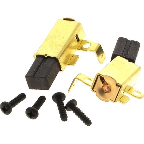 Bosch – Lot de 2 charbons moteur pour scie circulaire – Compatibilité Pks55a – Performance fiable et durable – Pour bois dur - 1609203y09