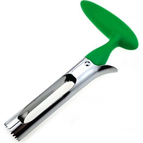 (Vert) Coupe-pomme et poire en acier inoxydable de haute qualité pour enlever les pépins et les trognons. (1/5)