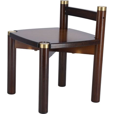 Joli tabouret en bambou pour la maison, adapté aux enfants et aux bébés, élégant et original. (1/5)