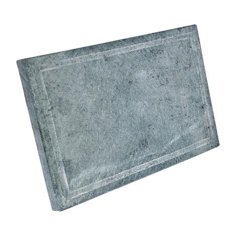 Pietra Ollare Naturale Ricambio Per Bistecchiera - Cm 40 X 70 - Spessore 2 Cm