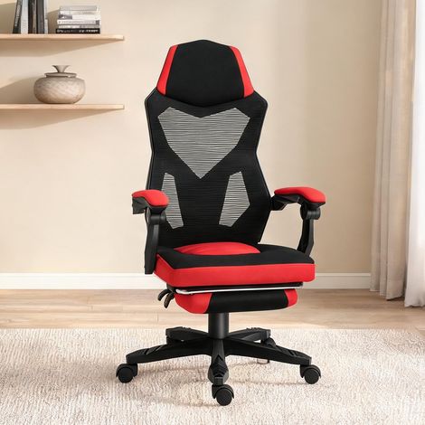 Chaise de bureau en mousse Polyester PP Nylon 58 x 63 x 122 cm (1/5)