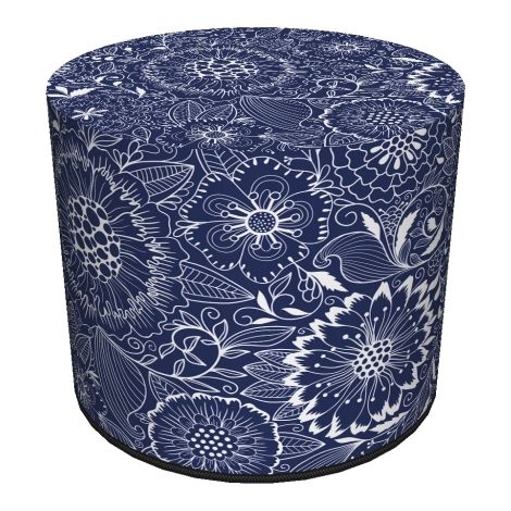 Pouf decorativo rotondo - Granada (1/5)