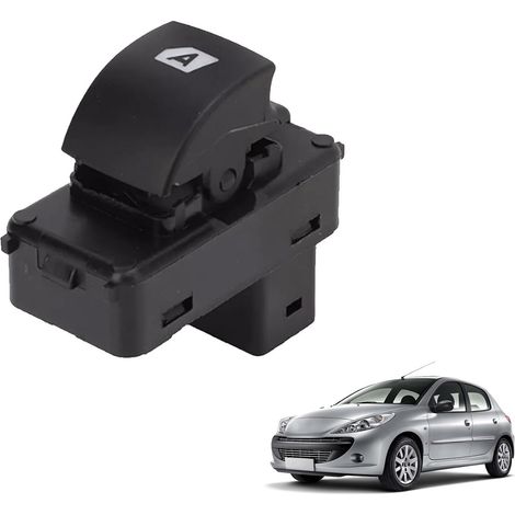Bouton Leve Vitre 6490HQ pour Peugeot 207 Partner 4 Broches,Interrupteur Leve Vitre Électrique Commutateur Compatible avec Citroen Berlingo 6490.E3 6490E3 6490.HQ (1/5)