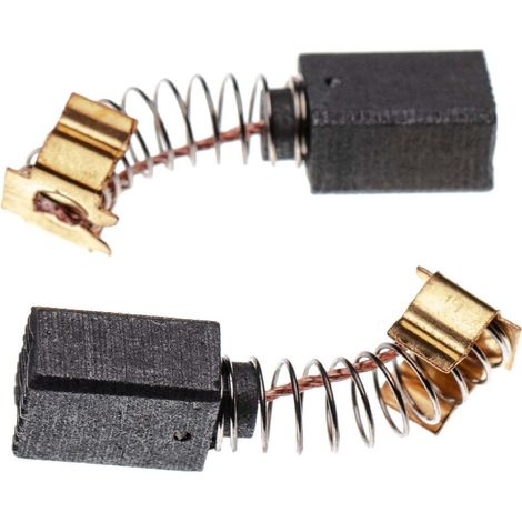vhbw 2x Kohlebürste Motorkohle Schleifkohle 6 x 9 x 12mm kompatibel mit Makita HR2440, HR2440 F, HR2450, HR2450 F, HR2450 FT Elektrowerkzeug