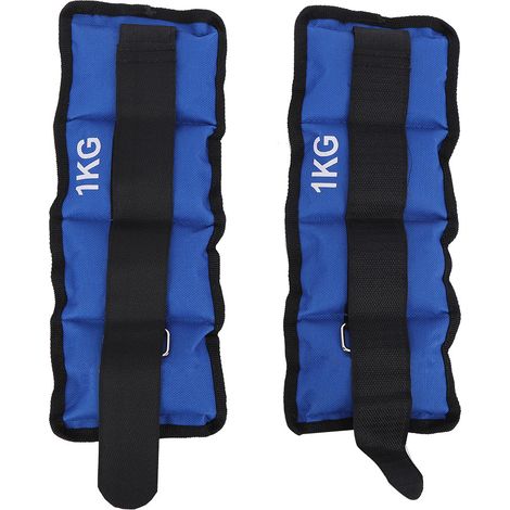 2 Pièces de Poids pour Cheville et Poignet avec Sangles, Équipement d'Entraînement de Force pour Fitness, Gym, Yoga et Course (1/5)