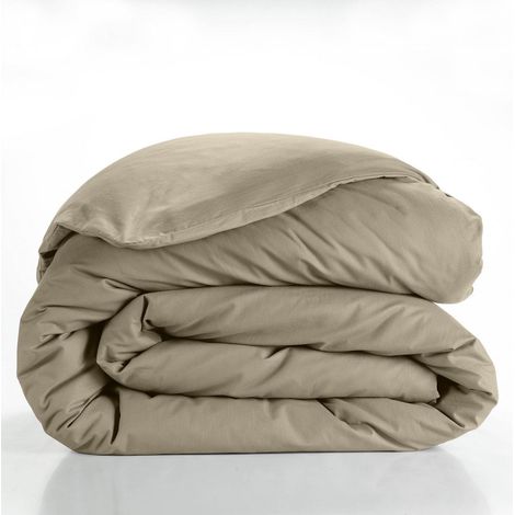housse de couette Lina Coton 57fils - 240x220cm - Sable