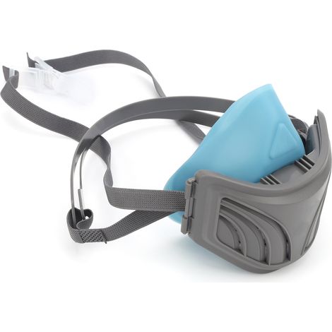 Demi-masque anti-poussière avec filtre réutilisable série ST-1000, élastique confortable pour la protection au travail (1/5)