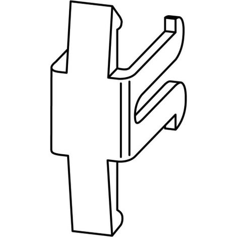 Eaton Etrier de serrage, pour rail profilé, pour conducteur plat max. 11 x 21 x 1, 083635