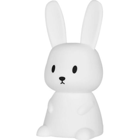 Veilleuse Lapin - Silicone ABS - 7 Couleurs LED - Minuterie 3 H - Rechargeable USB - Pour Enfant - 1 Pièce (1/5)
