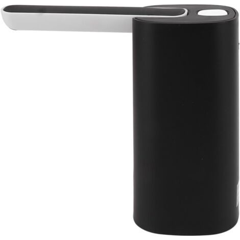 Distributeur d'eau à pompe, largement utilisé, pliable, facile à installer, distributeur à pompe électrique réglable, adapté à la maison (noir) (1/4)