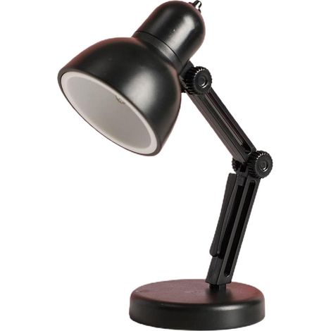 Lampe de Bureau Robot Métal Orange Rétro Industriel Décoration Chevet Bureau (1/5)