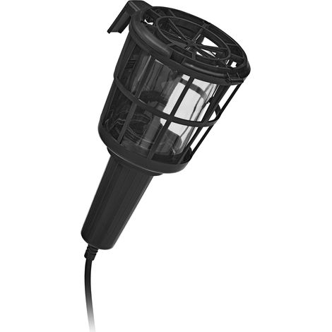 OSRAM noir, Ø 11,5 cm, polycarbonate (PC), 220-240 V, E27, IP20 (1/2)