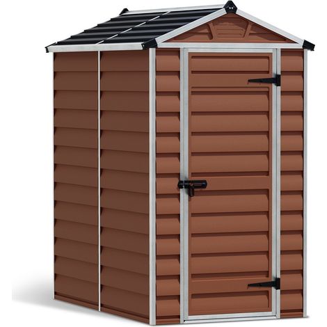 Canopia Skylight Casetta Da Giardino in Policarbonato 176X120X203 cm Ambra