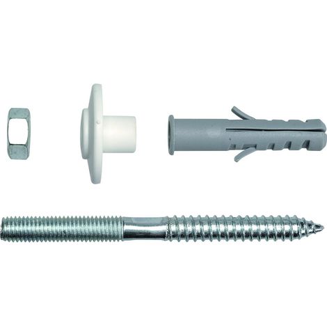 Kit vis et chevilles idro-bric pour fixation de lavabo diamètre 10x120mm - sfutas0002vi