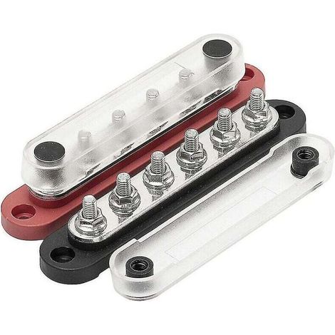 Bornier de voiture barre omnibus négative 12v bloc de Distribution d'énergie M6 Bus Termianl pour Boa automobile (1/5)