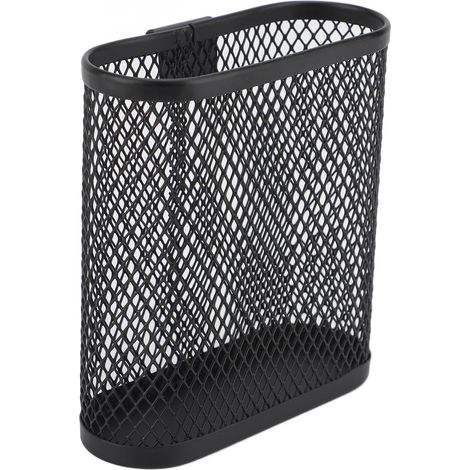 Wandmontierter Stiftehalter, Schreibtischablage, Stiftehalter aus Drahtgeflecht mit Metallhaken für das Büro (1/5)