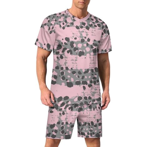 Dark Leopard Print Football Shirt, Men's and Women's Breathable and Quick-Drying T-Shirt, Men's Sportswear + Shorts, Kids' Football Shirt Set for Pitch, Everyday Wear, Beach (1/5)