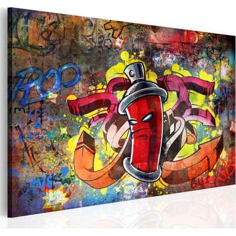 Tableau Imprimé "Graffiti Master" 40 x 60 cm (1/2)