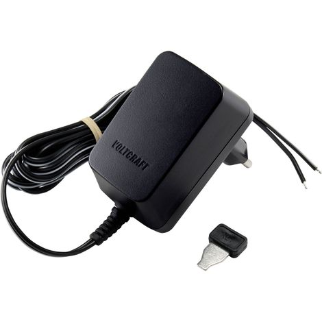 Bloc d'alimentation réglable VOLTCRAFT VC-11258675 3 V/DC, 4.5 V/DC, 5 V/DC, 6 V/DC, 7.5 V/DC, 9 V/DC, 12 V/DC 0.6 A 7. (1/5)