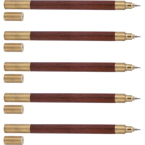 5er-Pack tragbarer Anreißstift mit Hartmetallspitze für Holzbearbeitung zum Markieren, Gravieren und Schneiden (1/5)