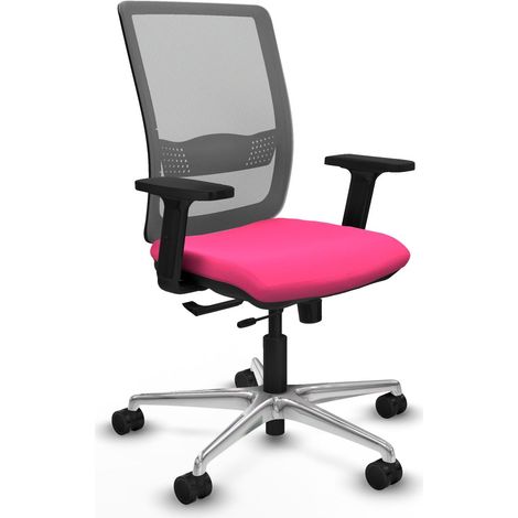 Sedia da ufficio piqueras y crespo grigio alluminio schiuma (1/2)