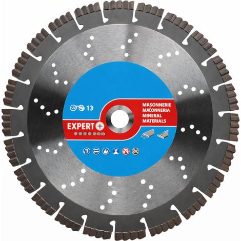Disque Diamant Segments Turbo D. 230 x Al. 22.23 Ht. 13 x ép. 2.6 mm - Béton, Brique, Pierre Naturelle et Granit - Diamwood