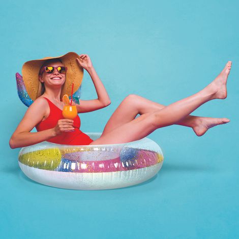 Bouée gonflable sirène 110 cm (1/5)