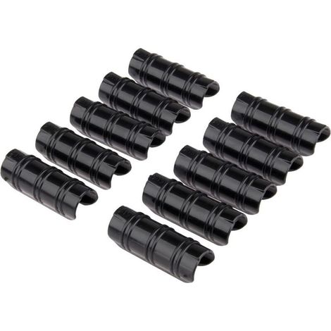 Lien pour végétaux, Serre Clips,Pinces à Tuyau pour la Fixation des Housses au Jardin Serres,des Films,des Plantes,20pcs 19mm, (1/4)
