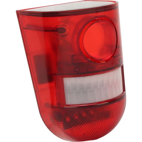 Solar Alarm, Outdoor Motion Sensor Alarm with 129 dB Siren and 6 LED Flashing Strobe Warning Light, IP65 Waterproof, PIR Detection, 5-8M Range (1/5)