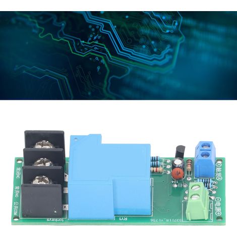 12V DC 30A Multifunktions-Relais-Zeitmodul, optokopplerisoliert, mit einer Auslöseverzögerung von 0 bis 60 Minuten. (1/5)