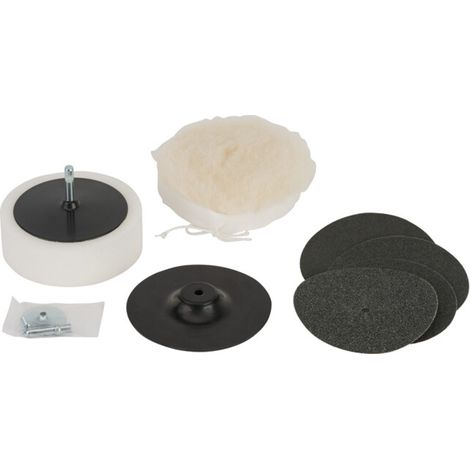 Bosch - Set de 8 disques de polissage, diamètre 125 mm 0603004101 (1/5)