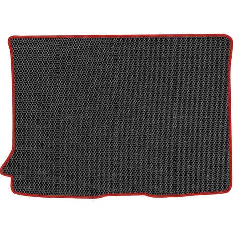 Citroen Berlingo I Kombivan von 2005–2008 EVA-Kofferraummatte, HONEYCOMB – SCHWARZ (1/5)
