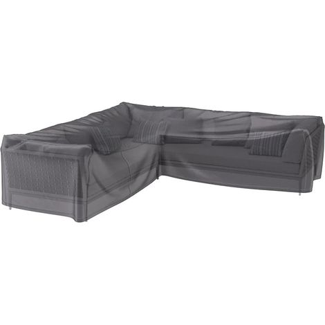 Atmungsaktive Schutzhülle für L-förmige Lounge-Sets 270x270x100xH70 cm (1/5)