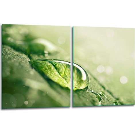 2 plaques de protection en verre pour cuisinière 40x52 (1/5)