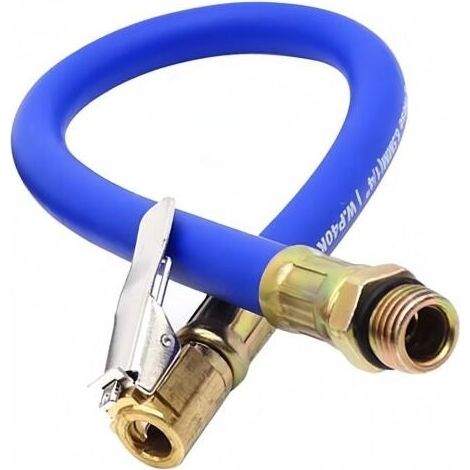 Tuyau de Gonflage des Pneus 36cm Adaptateur de Tuyau de Gonfleur de Pneu Remplacement de Gonflage Tuyau d'air Adaptateur pour Moto vélo Voiture pneus de gonflage sur Camion (1/5)