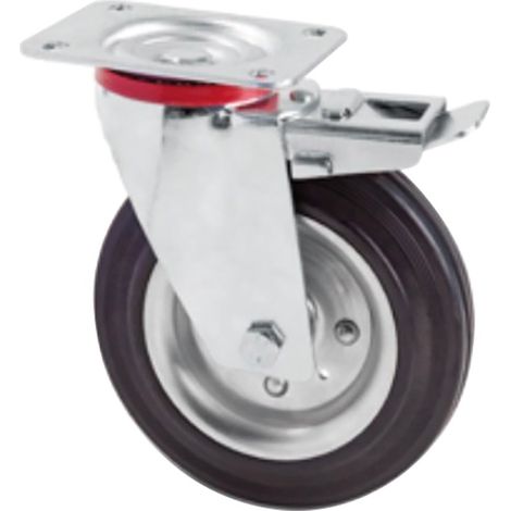 RUOTA PER CARRELLI ART. 103 ø mm 100 x 30 port. kg 70