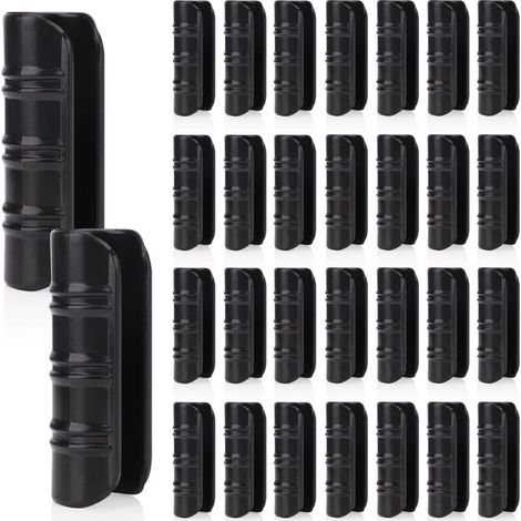 Clip Tube Serre - Connecteur Serrage Plastique ABS PC - Pour Film Serre Filet Pare-Soleil Anti-Insectes - Diamètre Tuyau 24-26 mm - 30 Pièces (1/5)