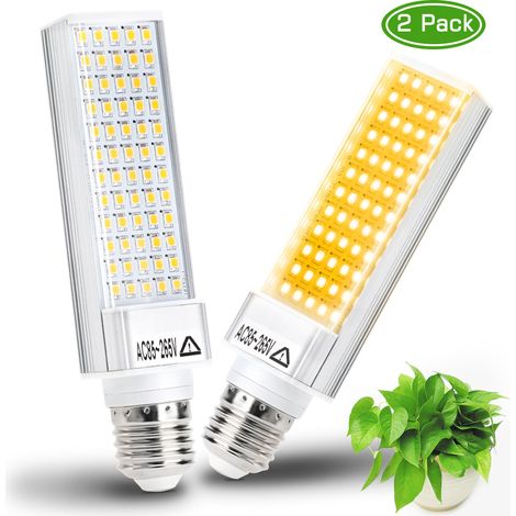 Ampoule Led Pour Culture - 12 W - Spectre Full Spectrum 3000K-6500K - Pour Serre Intérieure Jardin Hydroponique - 1 Pièce (1/5)