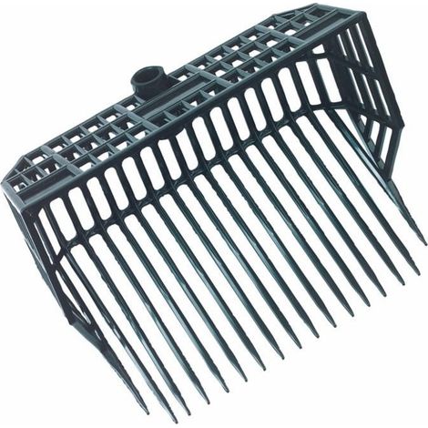 Fourche à copeaux en plastique robuste