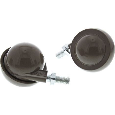 Roulettes industrielles Pivotante RS PRO, Diam 50mm, 50kg ( Prix pour Paquet de 2 )