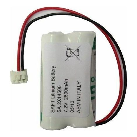 Saft batteria litio compatibile sensori allarme antifurti FDP international